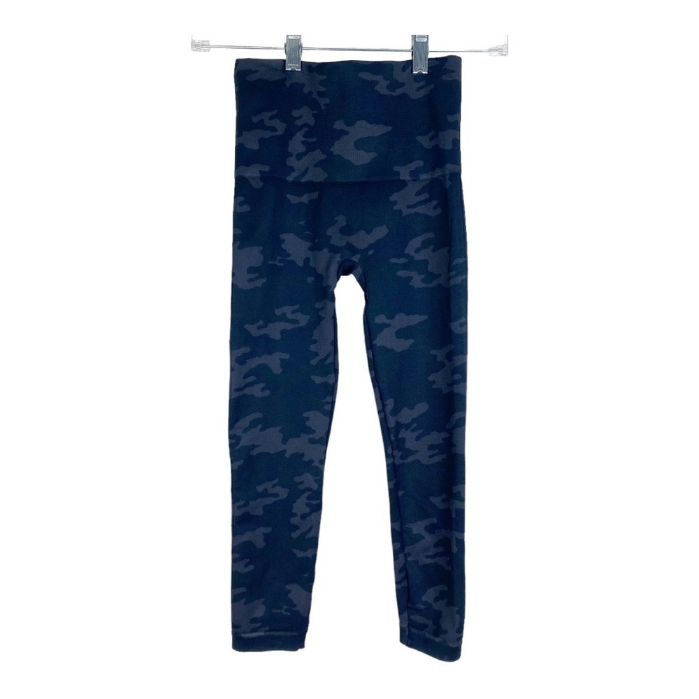 Spanx Camo Look At Me Now Seamless Cropped Leggings Size Small - Picture 2 of 8